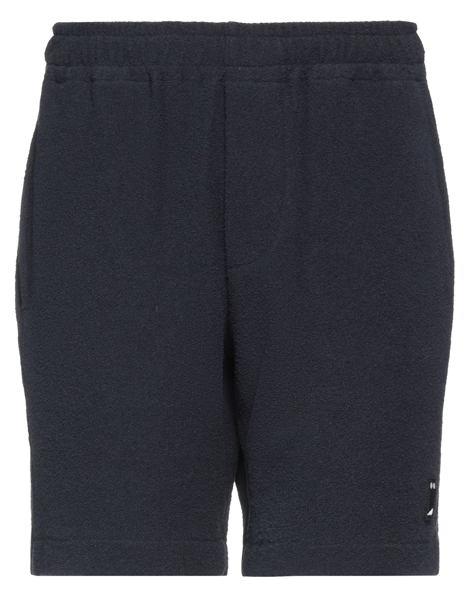 Mauro Grifoni Grifoni Man Shorts & Bermuda Shorts Midnight Blue Size 34 Cotton, Polyamide
