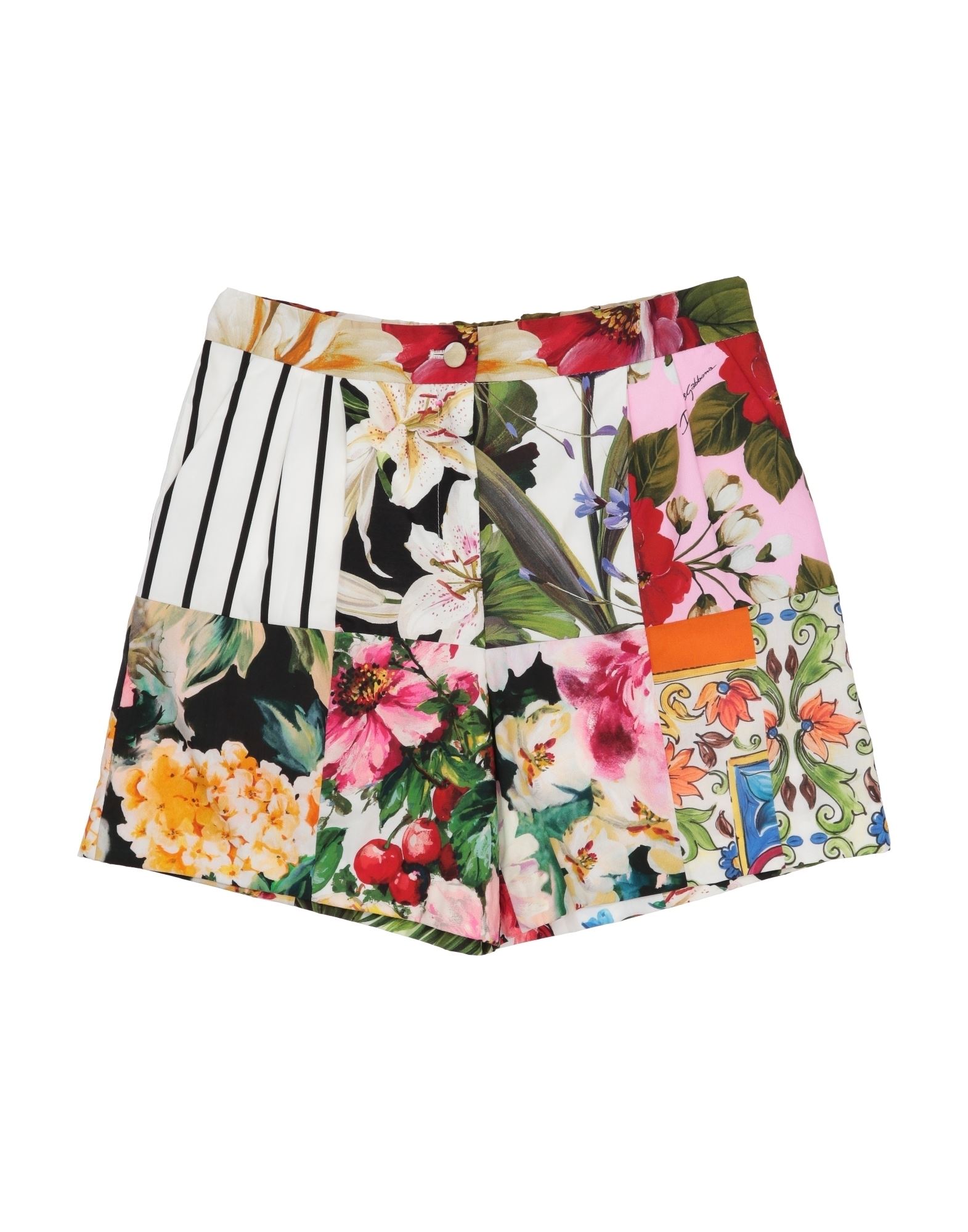 Dolce & Gabbana Kids'  Toddler Girl Shorts & Bermuda Shorts White Size 6 Cotton