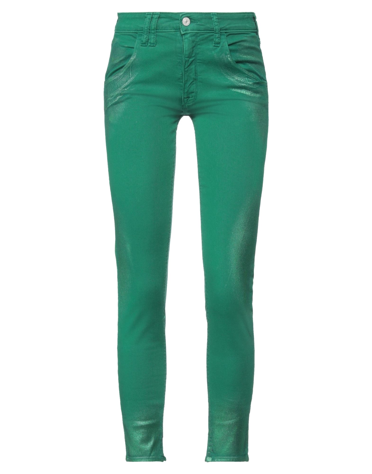 Cycle Denim Cropped In Green