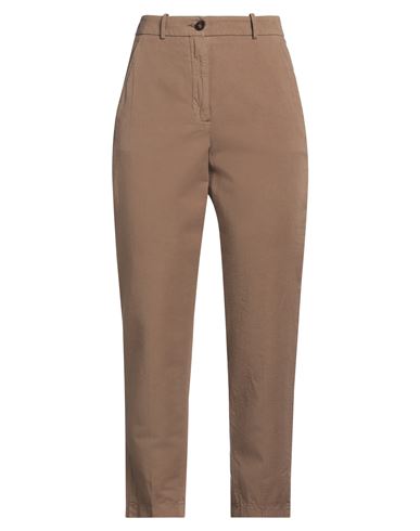Shop Incotex By Slowear Woman Pants Light Brown Size 2 Cotton, Linen In Beige