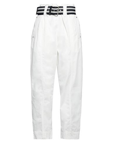 Pinko Woman Pants White Size 10 Cotton
