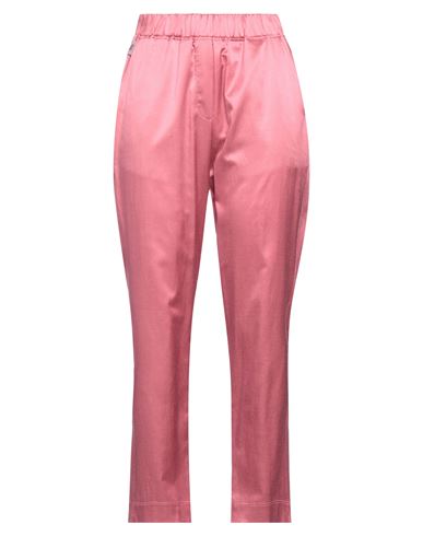 Jijil Woman Pants Pastel Pink Size 4 Cotton, Silk, Elastane