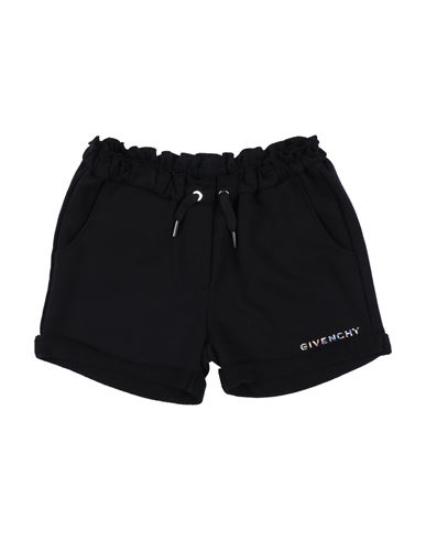 Shop Givenchy Toddler Girl Shorts & Bermuda Shorts Black Size 5 Cotton, Polyester