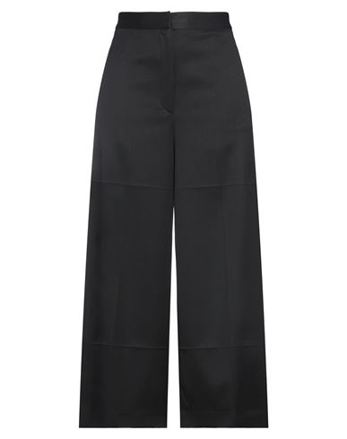 Mm6 Maison Margiela Woman Pants Black Size 8 Polyester, Virgin Wool, Elastane