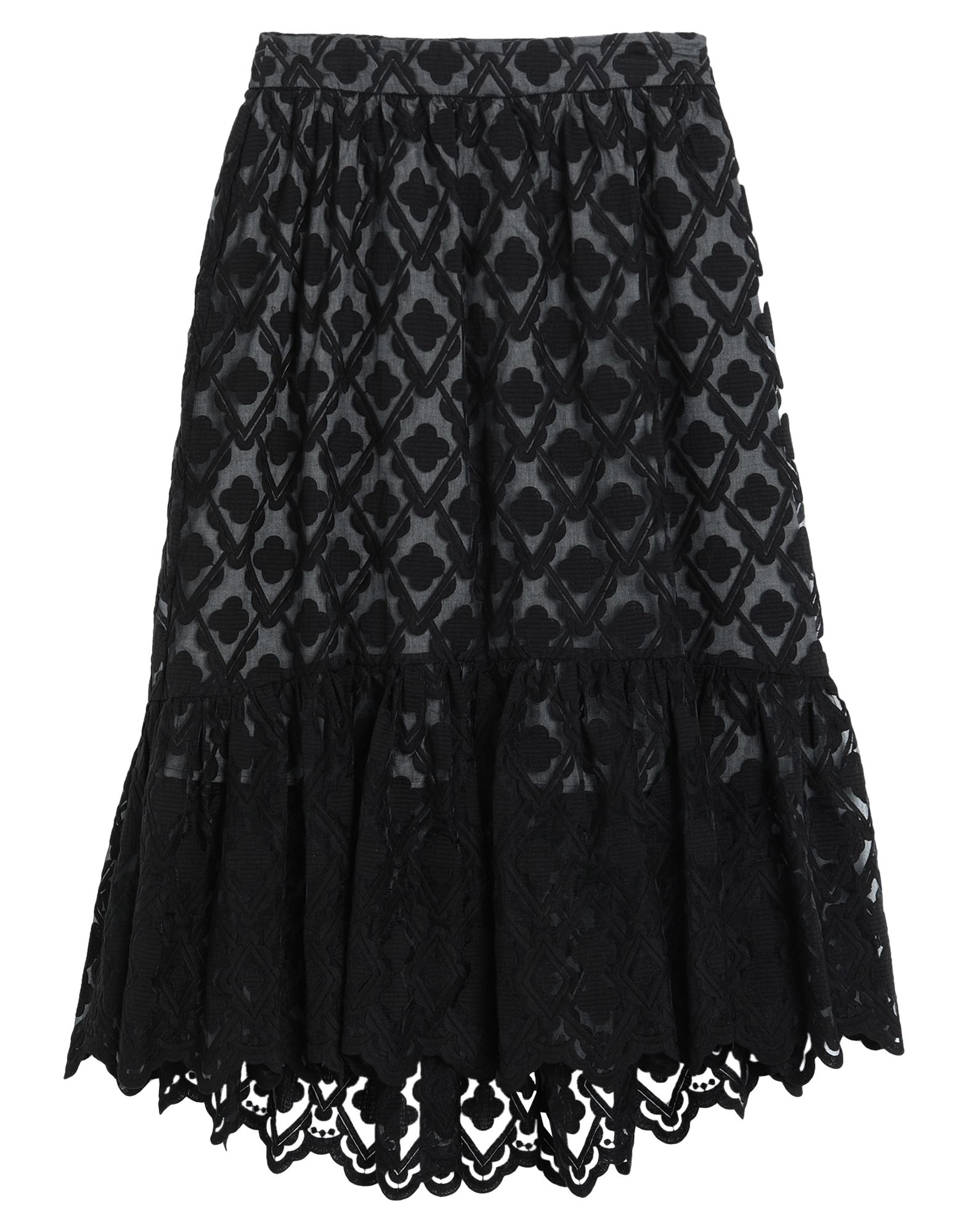 Tibaeg Midi Skirts In Black