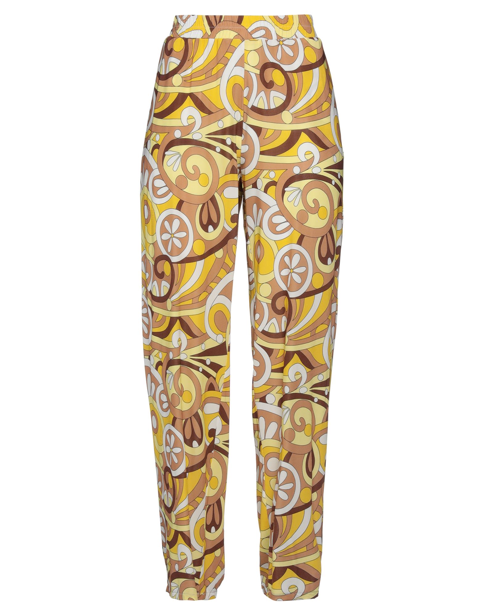 Camicettasnob Pants In Yellow