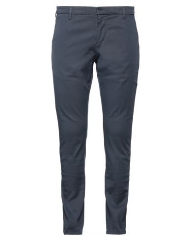 Dondup Man Pants Midnight Blue Size 35 Cotton, Lyocell, Elastane