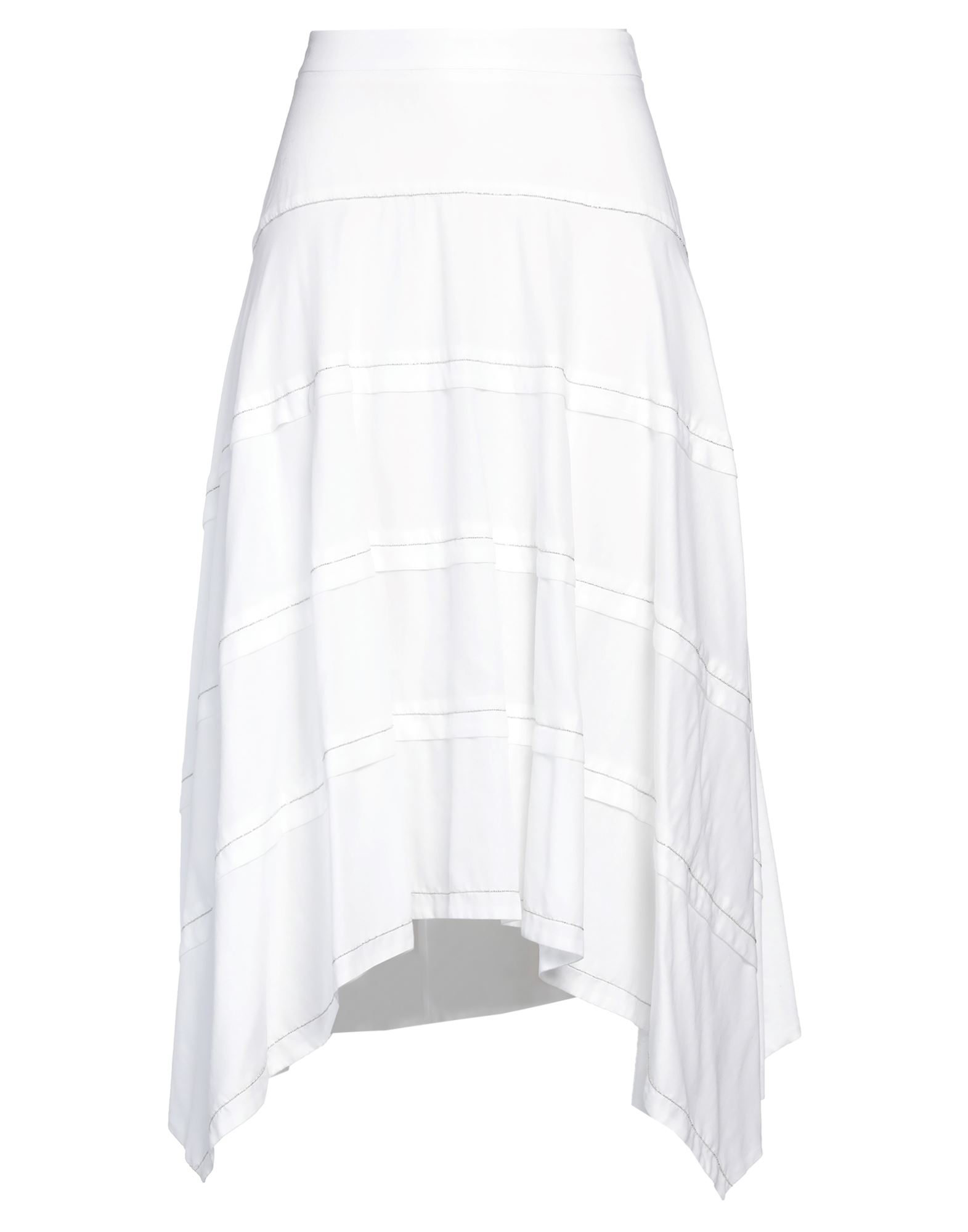 Peserico Midi Skirts In White