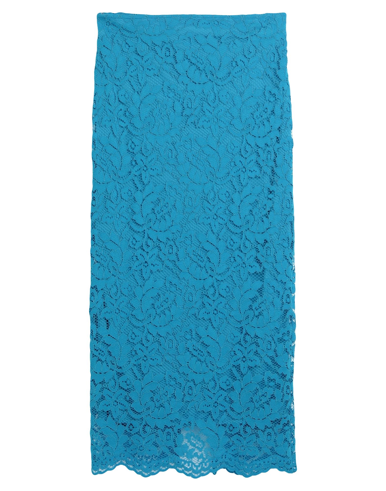 Soallure Midi Skirts In Blue
