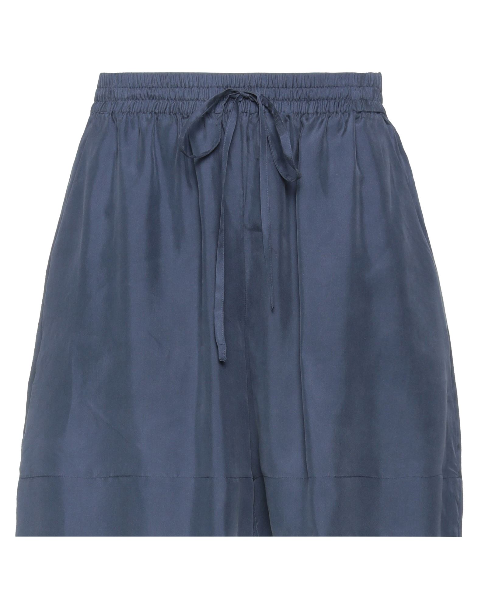 P.a.r.o.s.h P. A.r. O.s. H. Woman Shorts & Bermuda Shorts Midnight Blue Size Xs Silk
