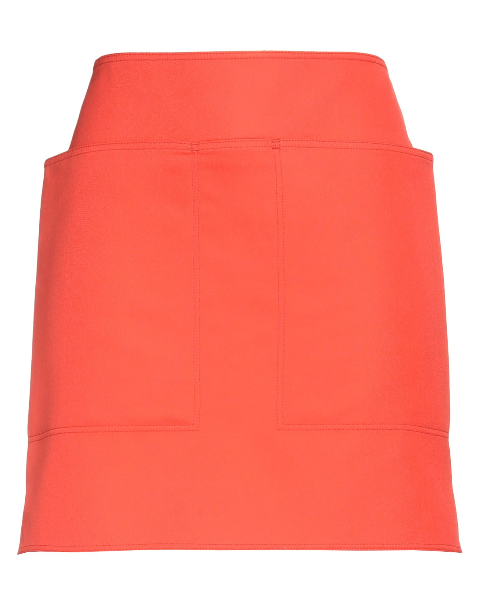 Max Mara Mini Skirts In Orange
