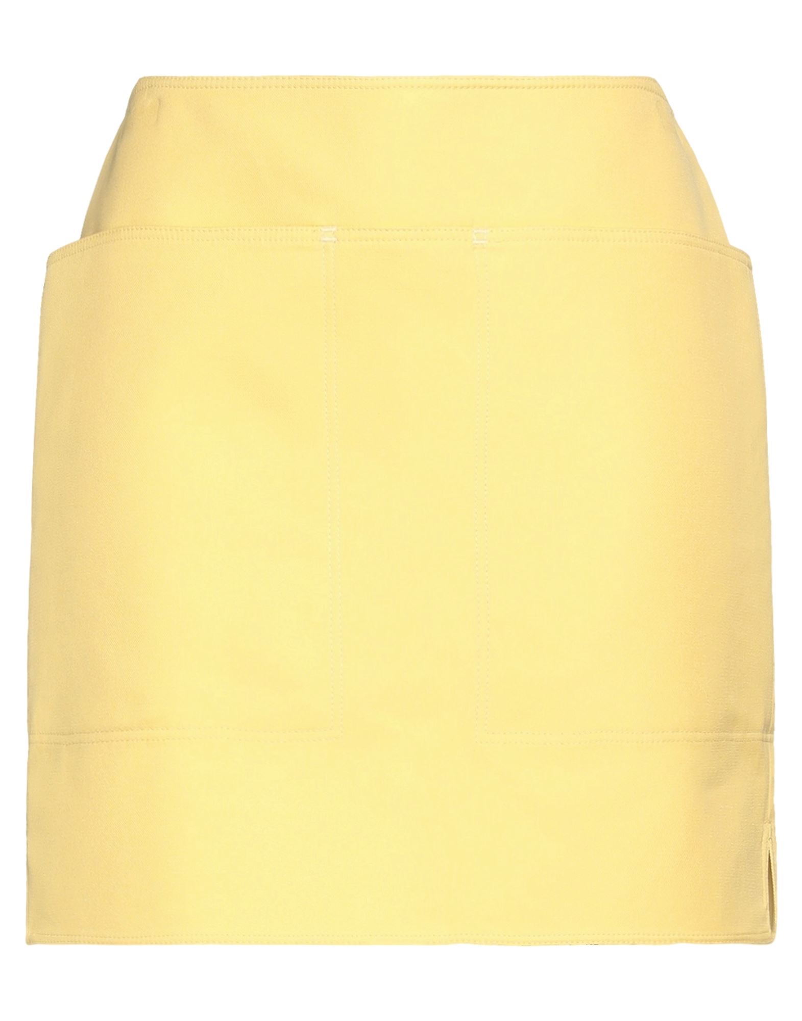 Max Mara Mini Skirts In Yellow