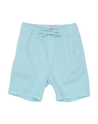 Manuel Ritz Babies'  Toddler Boy Shorts & Bermuda Shorts Sky Blue Size 4 Cotton, Elastane