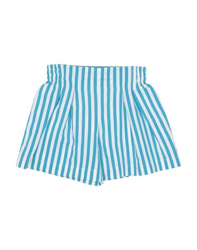 Shop Monnalisa Toddler Girl Shorts & Bermuda Shorts Azure Size 7 Viscose, Polyester In Blue