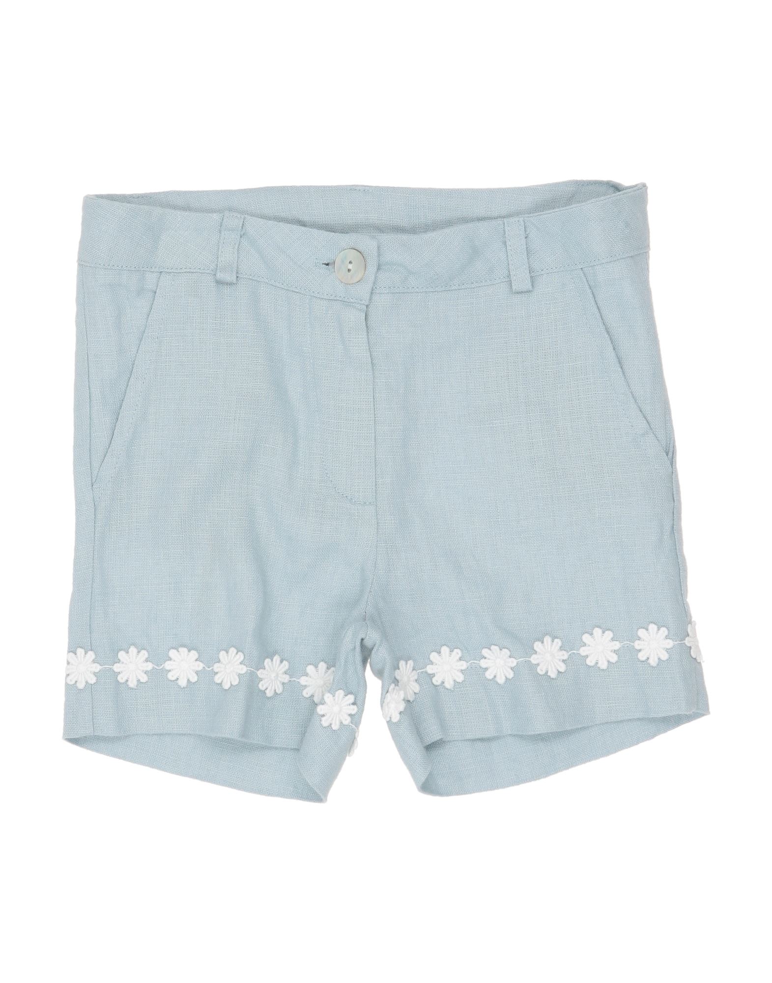 Kid's Company Toddler Girl Shorts & Bermuda Shorts Sky Blue Size 5 Linen