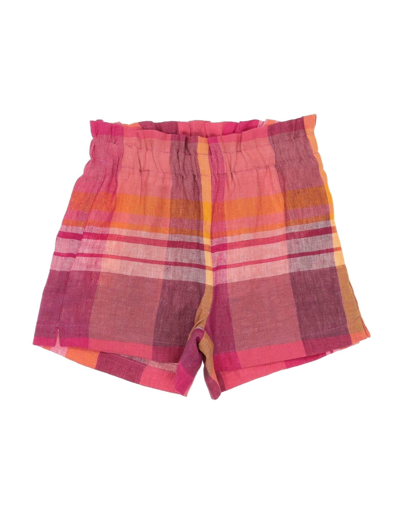 Shop Il Gufo Toddler Girl Shorts & Bermuda Shorts Fuchsia Size 6 Linen In Pink