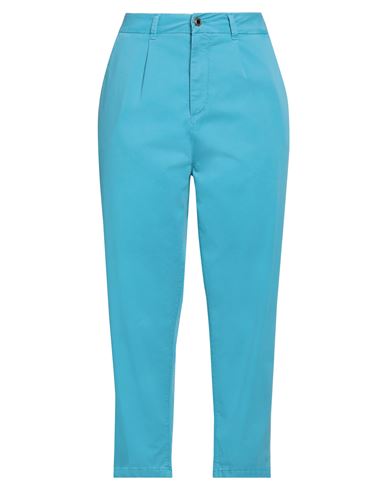 Dbsoul Woman Jeans Turquoise Size 30 Cotton, Elastane In Blue
