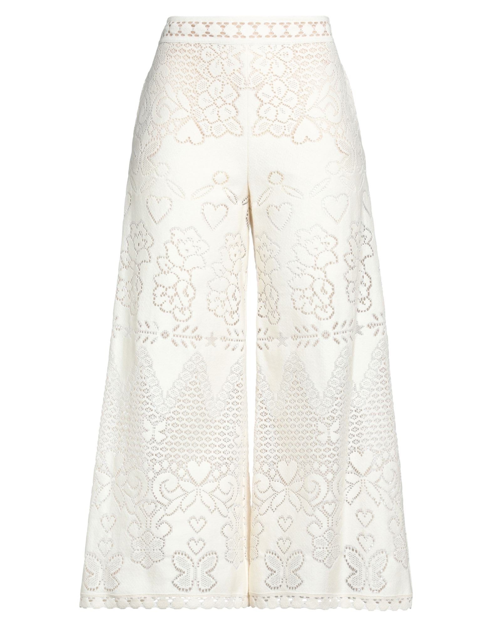 Valentino Cropped Pants In White