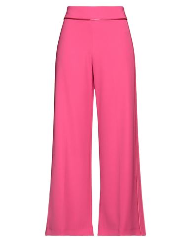Simona Corsellini Woman Pants Fuchsia Size 6 Polyester, Elastane In Pink