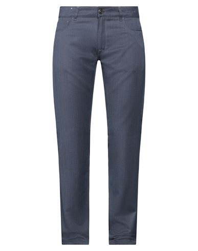 Pt Torino Man Pants Slate Blue Size 35 Virgin Wool, Lyocell, Elastane