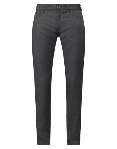 Pt Torino Man Pants Steel Grey Size 40 Virgin Wool, Lyocell, Elastane