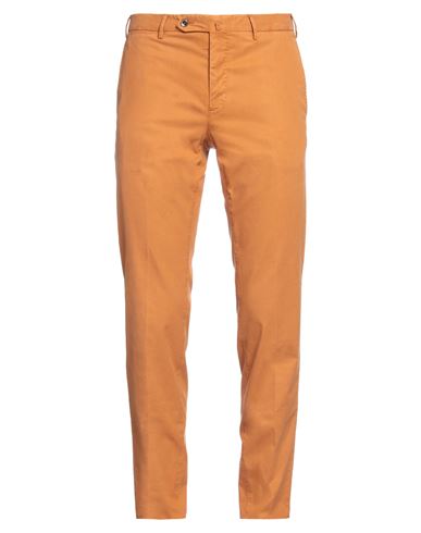 Pt Torino Man Pants Rust Size 32 Lyocell, Cotton, Elastane In Red