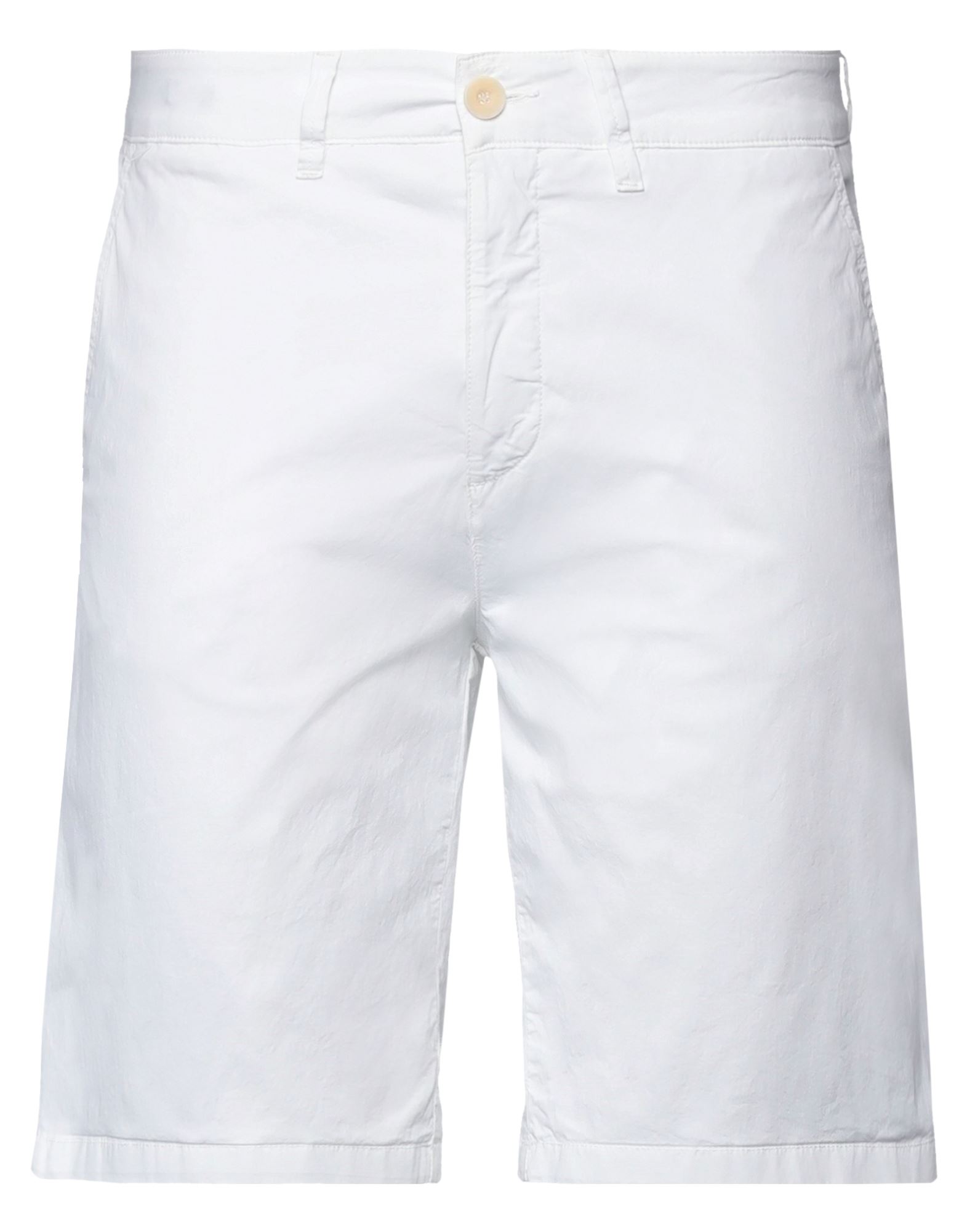 North Sails Man Shorts & Bermuda Shorts White Size 40 Cotton, Elastane
