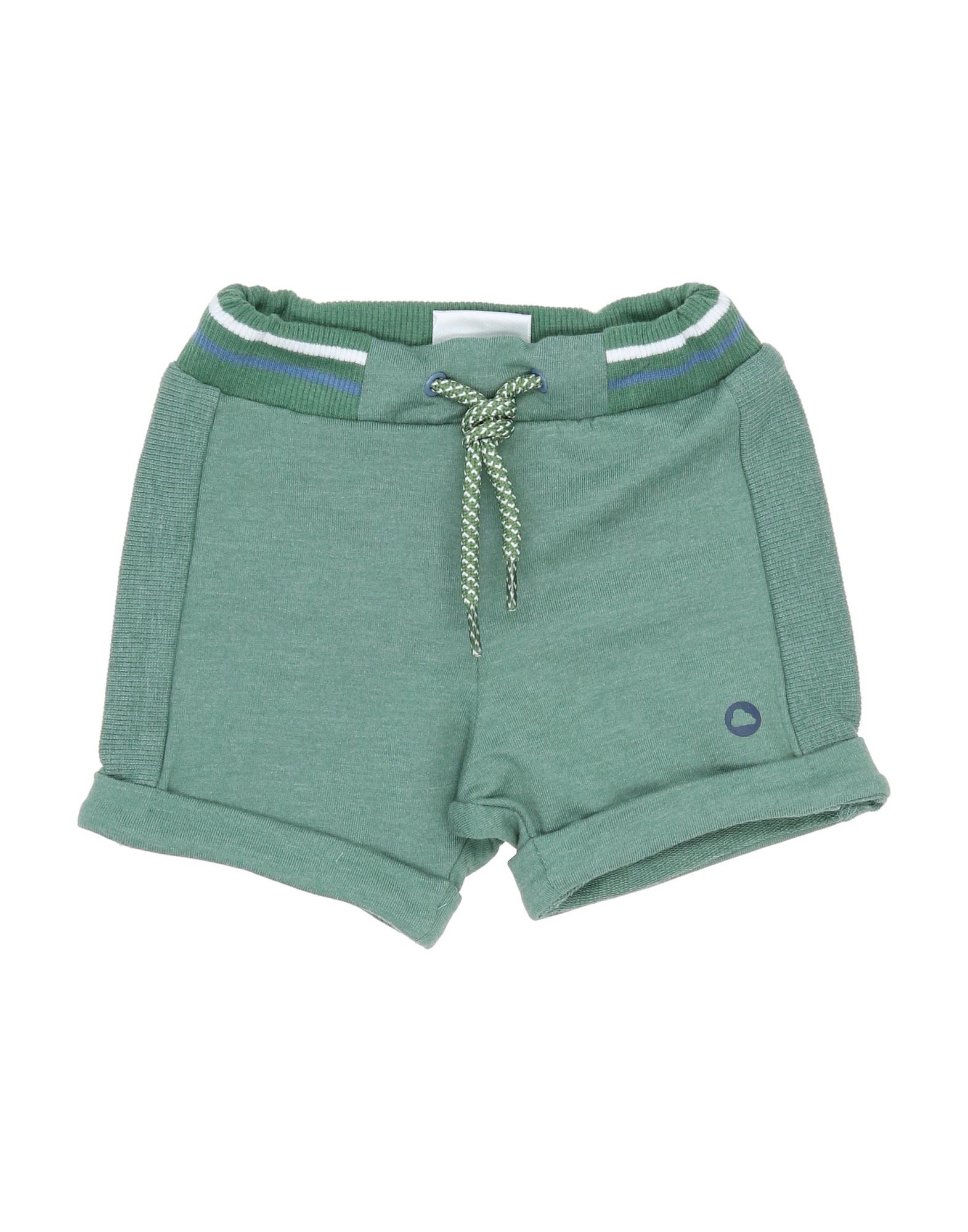 Mayoral Kids'  Newborn Boy Shorts & Bermuda Shorts Sage Green Size 1 Cotton, Viscose, Elastane