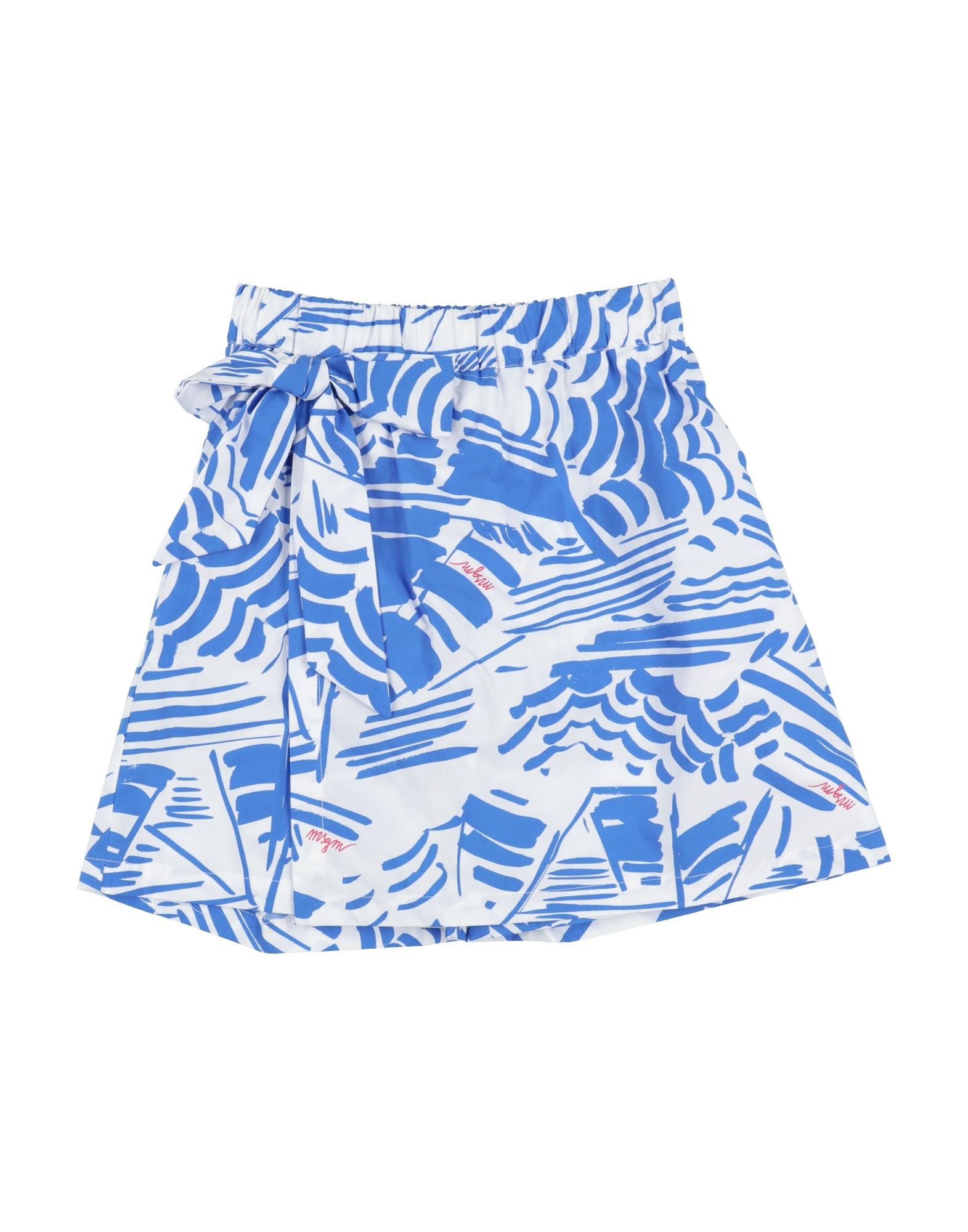 Msgm Kids' Shorts & Bermuda Shorts In Blue
