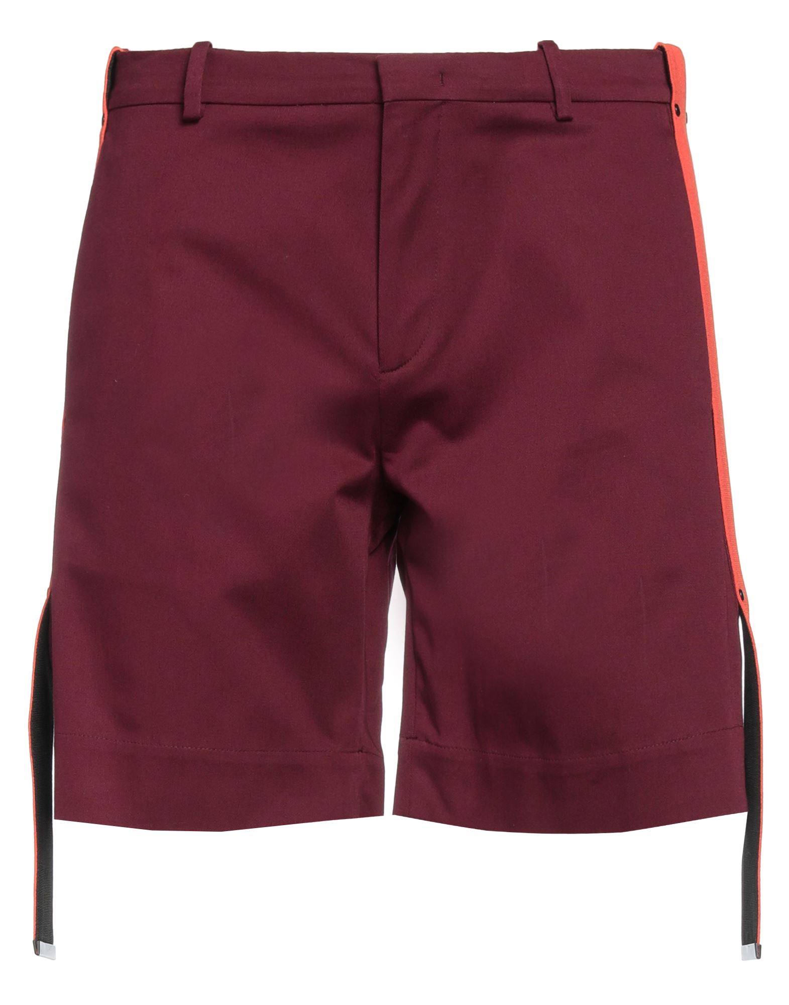 Trussardi Man Shorts & Bermuda Shorts Burgundy Size 34 Cotton, Elastane In Red
