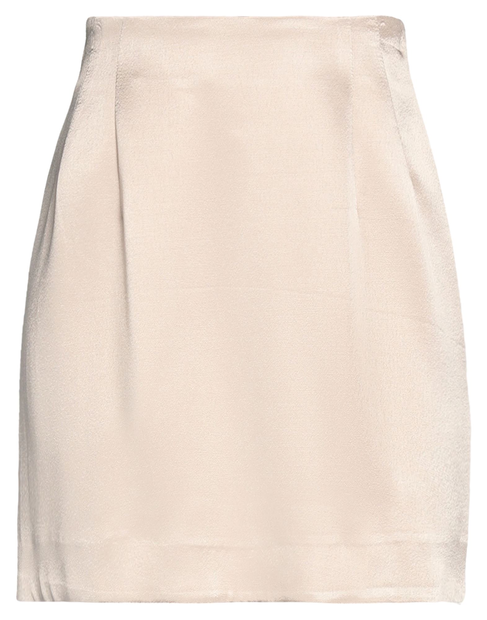 Soallure Mini Skirts In Beige