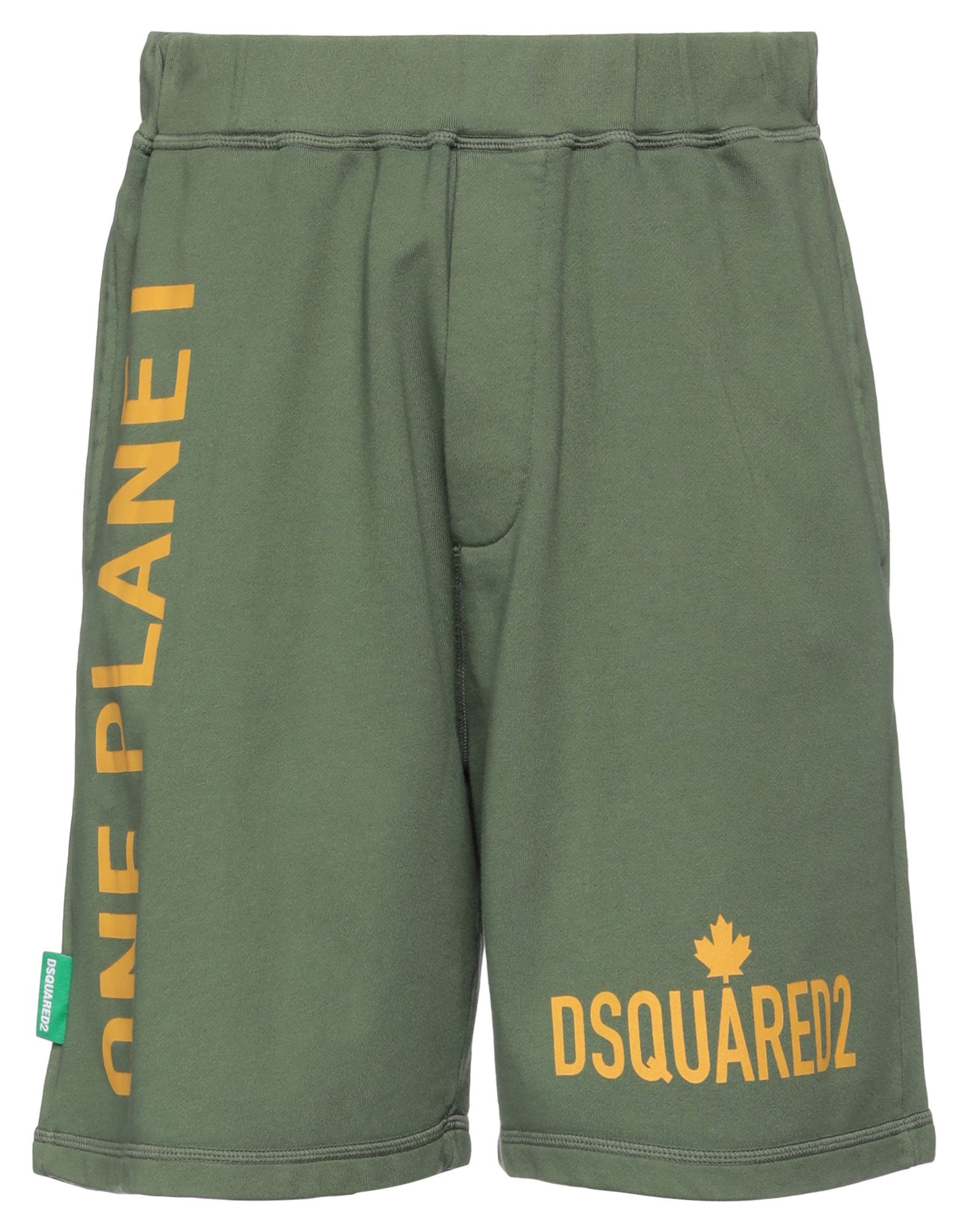 Dsquared2 Mens Green Bermuda Shorts