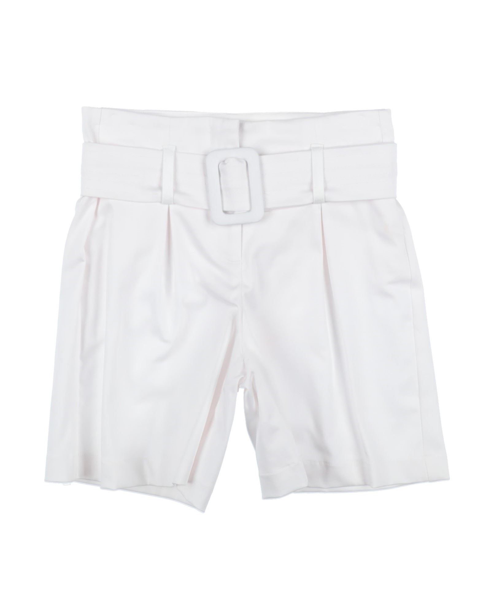 Odi Et Amo Kids'  Toddler Girl Shorts & Bermuda Shorts White Size 6 Cotton, Elastane