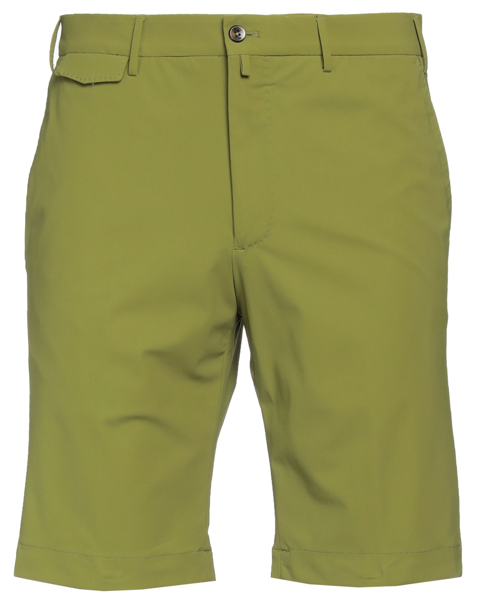 Pt Torino Man Shorts & Bermuda Shorts Light Green Size 32 Polyamide, Elastane