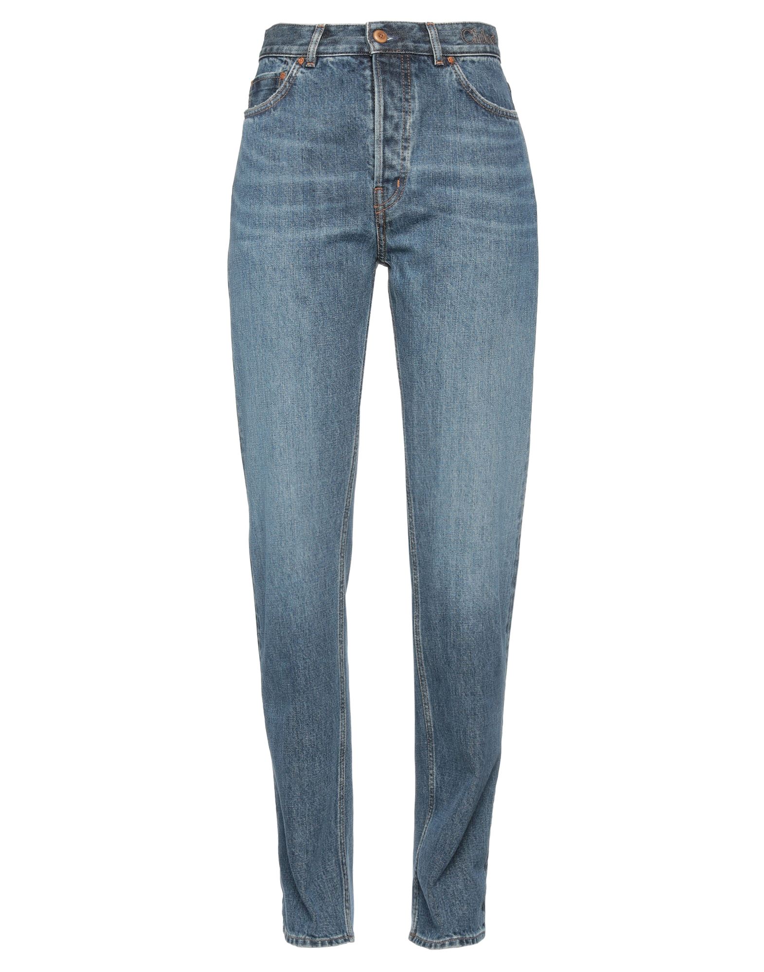 Shop Chloé Woman Jeans Blue Size 30w-29l Cotton