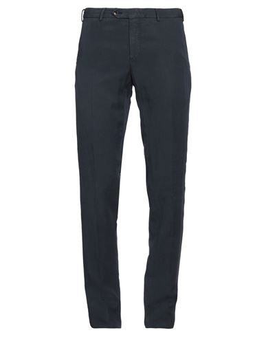 Pt Torino Man Pants Navy Size 40 Lyocell, Linen, Cotton