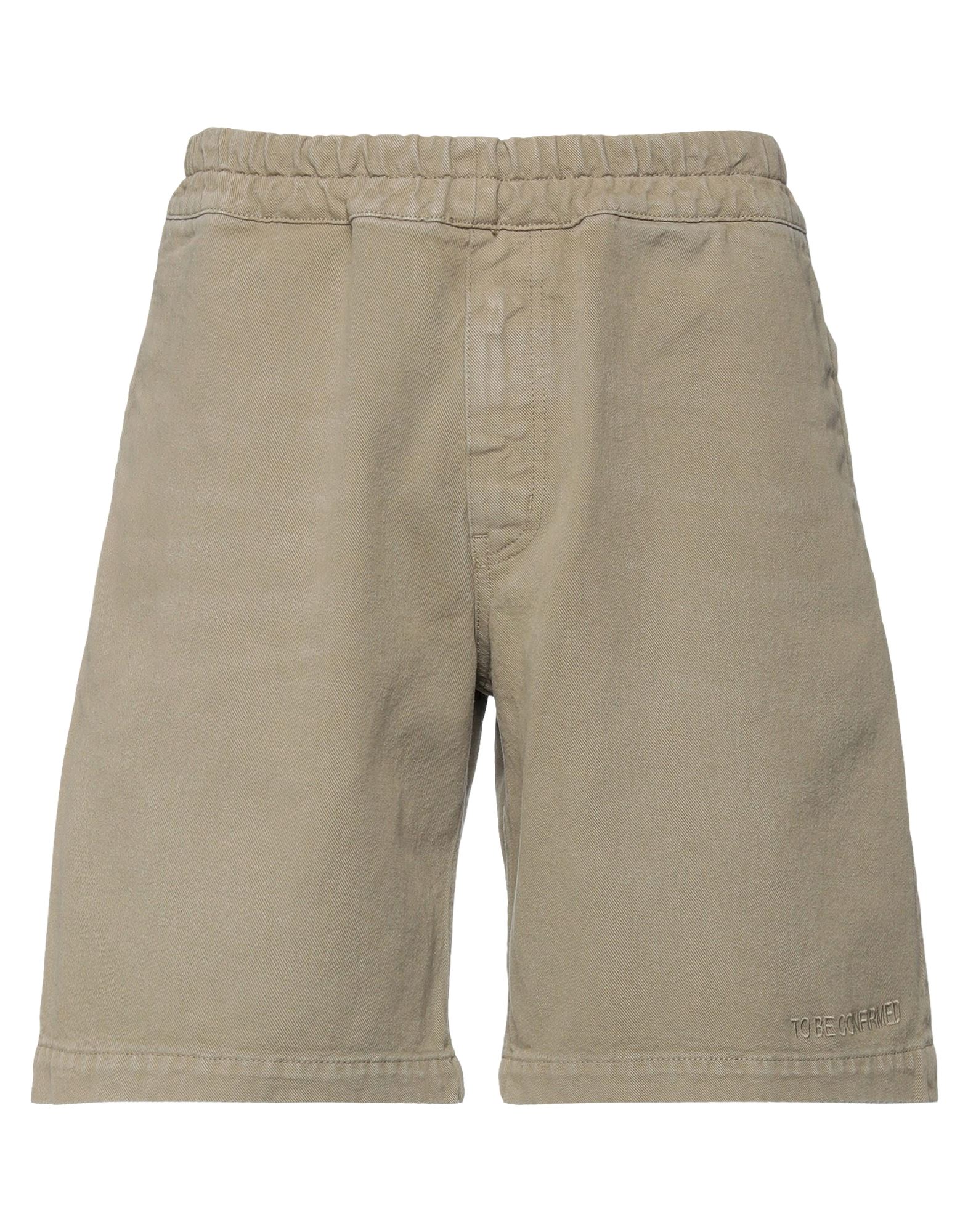 14bros Man Shorts & Bermuda Shorts Khaki Size M Cotton In Beige