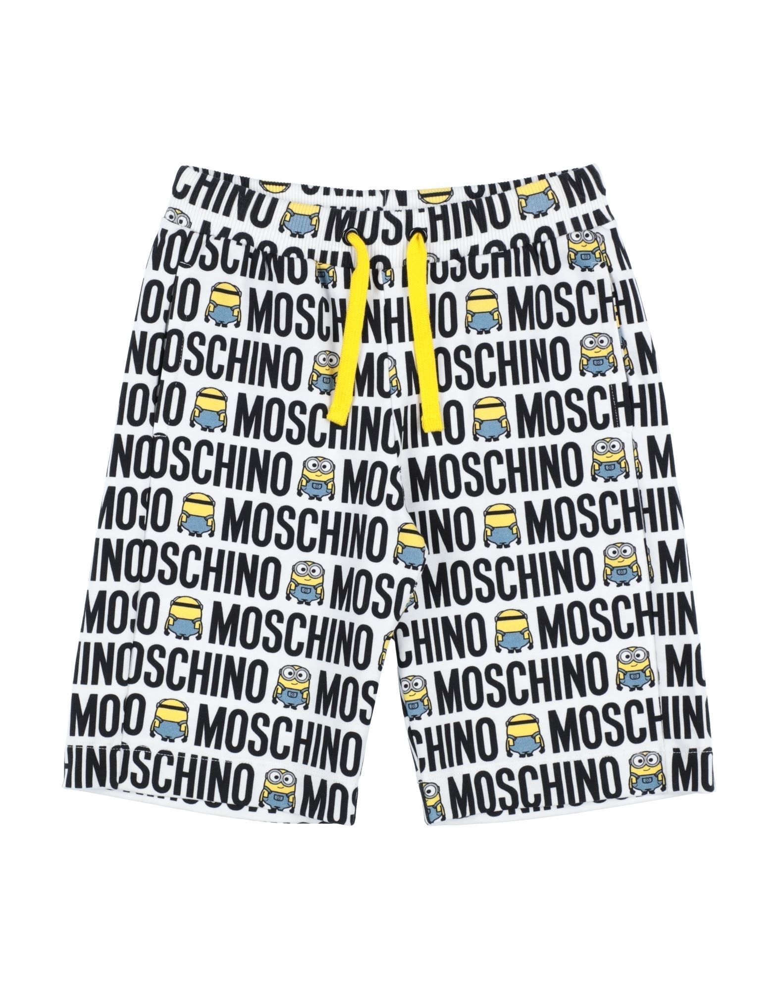 Moschino Kid Toddler Girl Shorts & Bermuda Shorts White Size 6 Cotton, Elastane