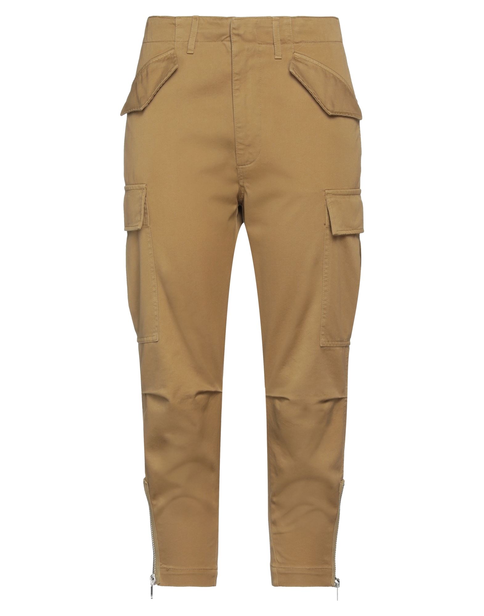 Dondup Cropped Pants In Beige