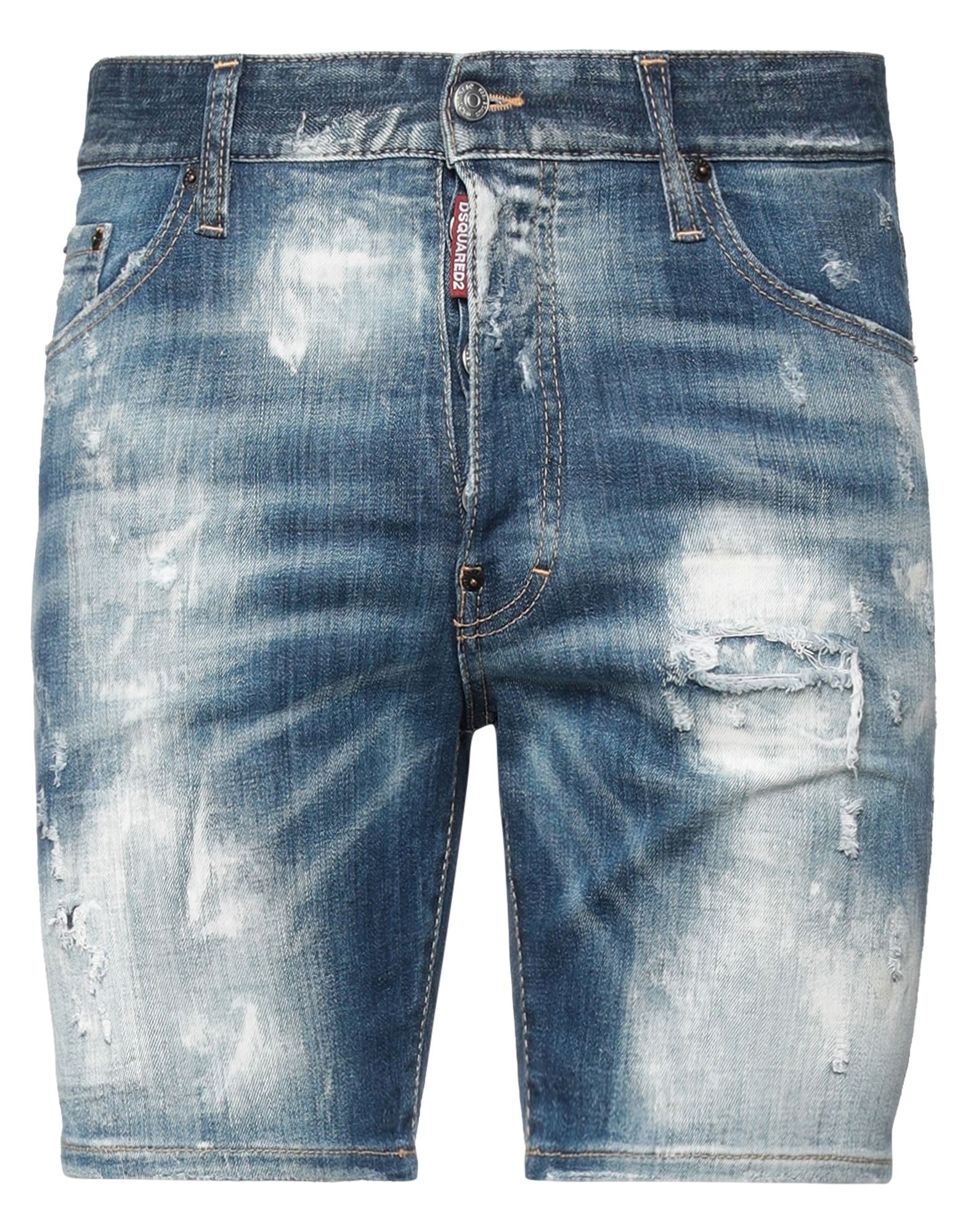 Dsquared2 Denim Shorts In Blue