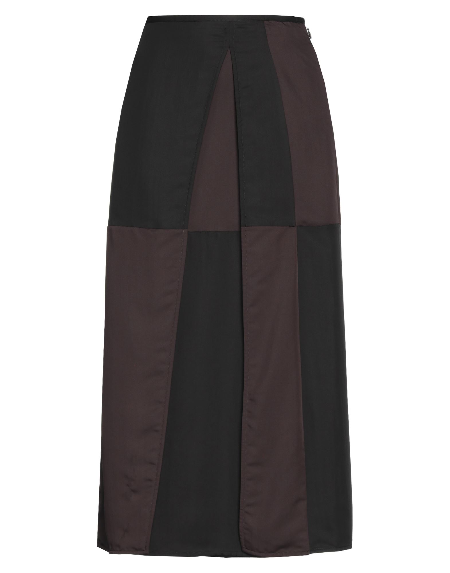 Jil Sander Midi Skirts In Brown