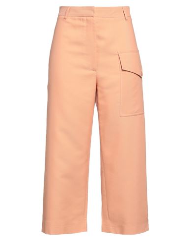 Stella Mccartney Woman Pants Apricot Size 4-6 Viscose, Cotton In Orange