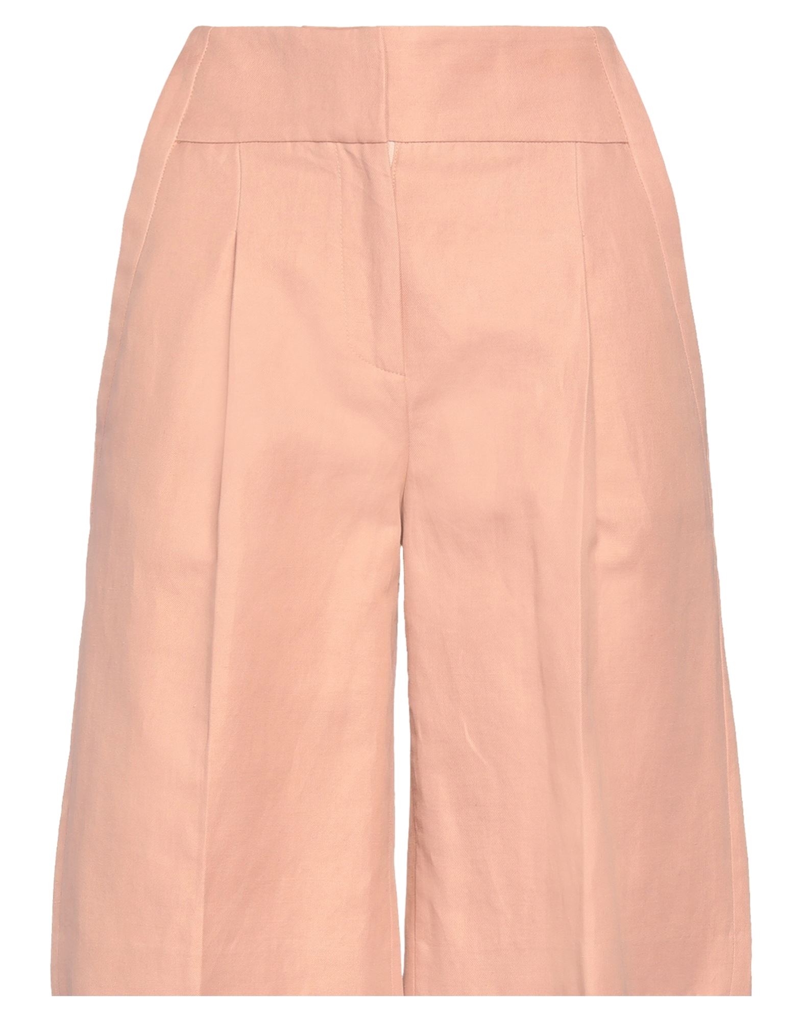 Eleventy Woman Shorts & Bermuda Shorts Blush Size 2 Cotton, Ramie In Pink