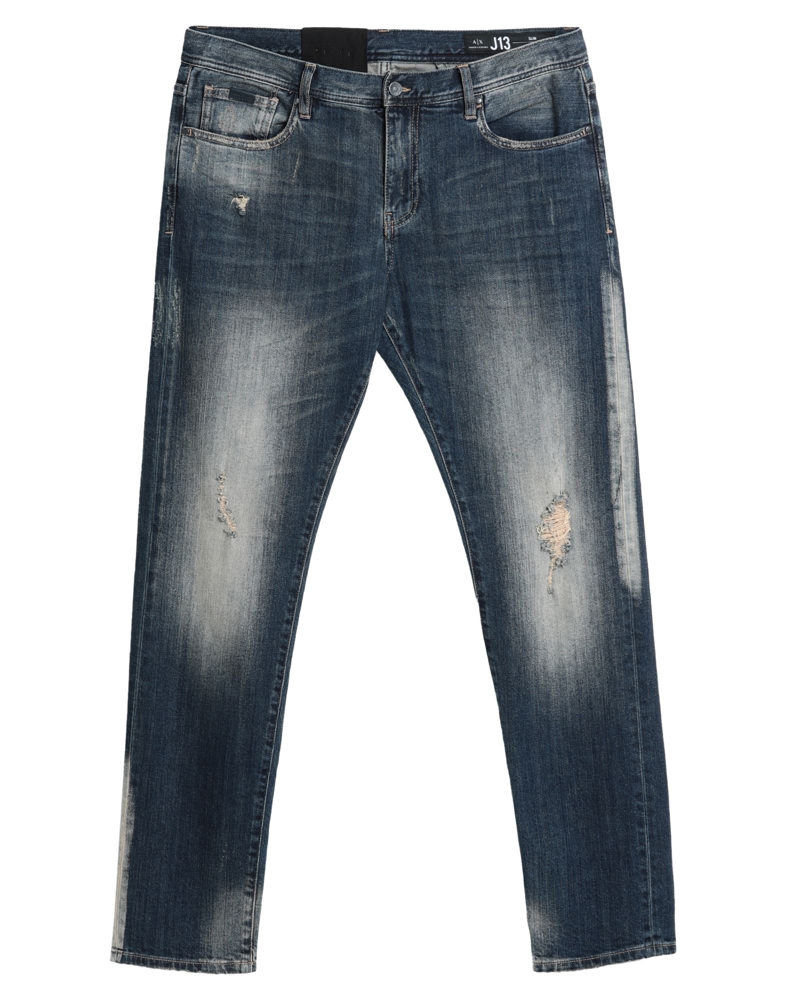 dwaas plein hoog Armani Exchange Jeans In Blue | ModeSens