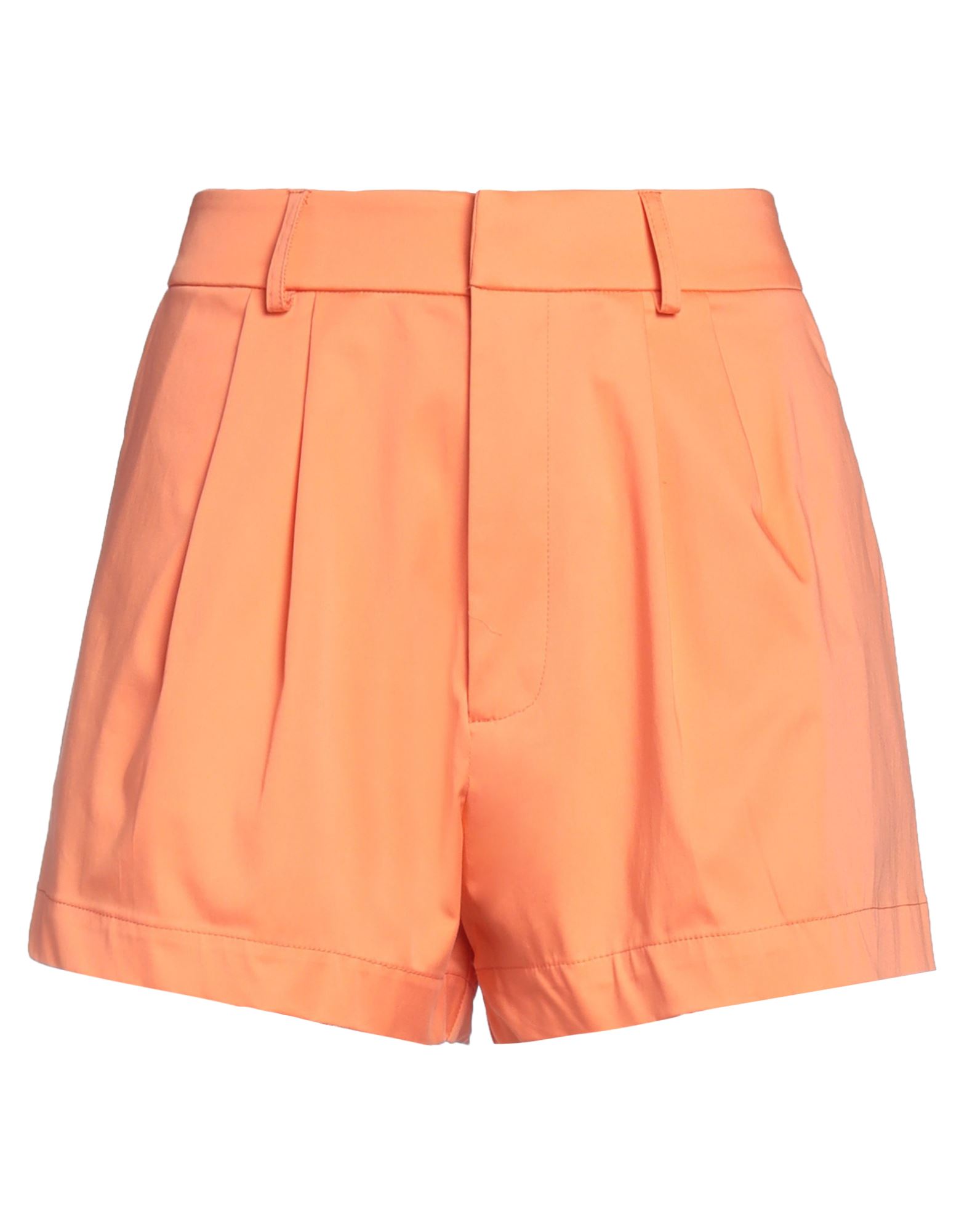 Aniye By Woman Shorts & Bermuda Shorts Orange Size 6 Cotton, Elastane