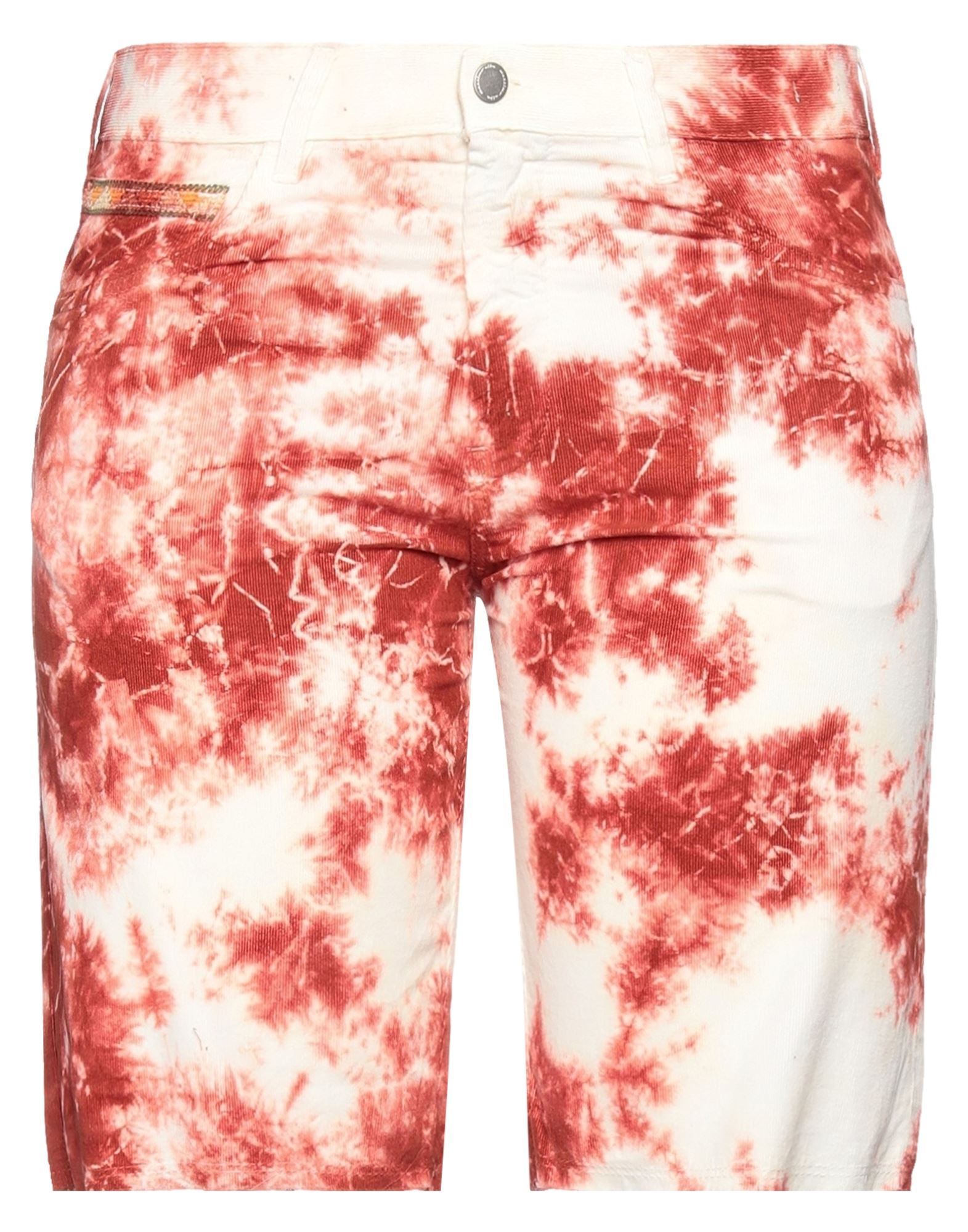 Massimo Alba Woman Shorts & Bermuda Shorts Rust Size 29 Cotton In Red