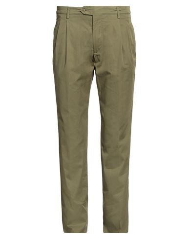 Aspesi Man Pants Military Green Size 38 Cotton