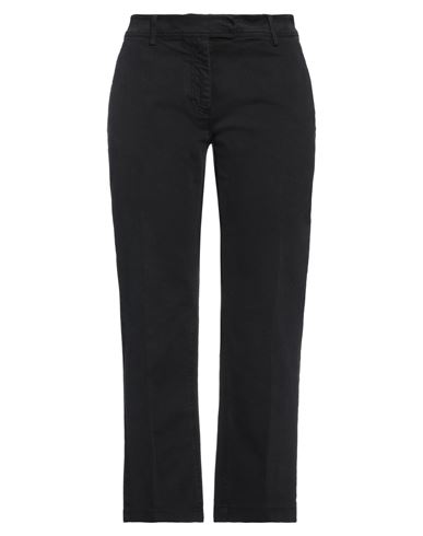 N°21 Woman Pants Black Size 8 Cotton, Elastane