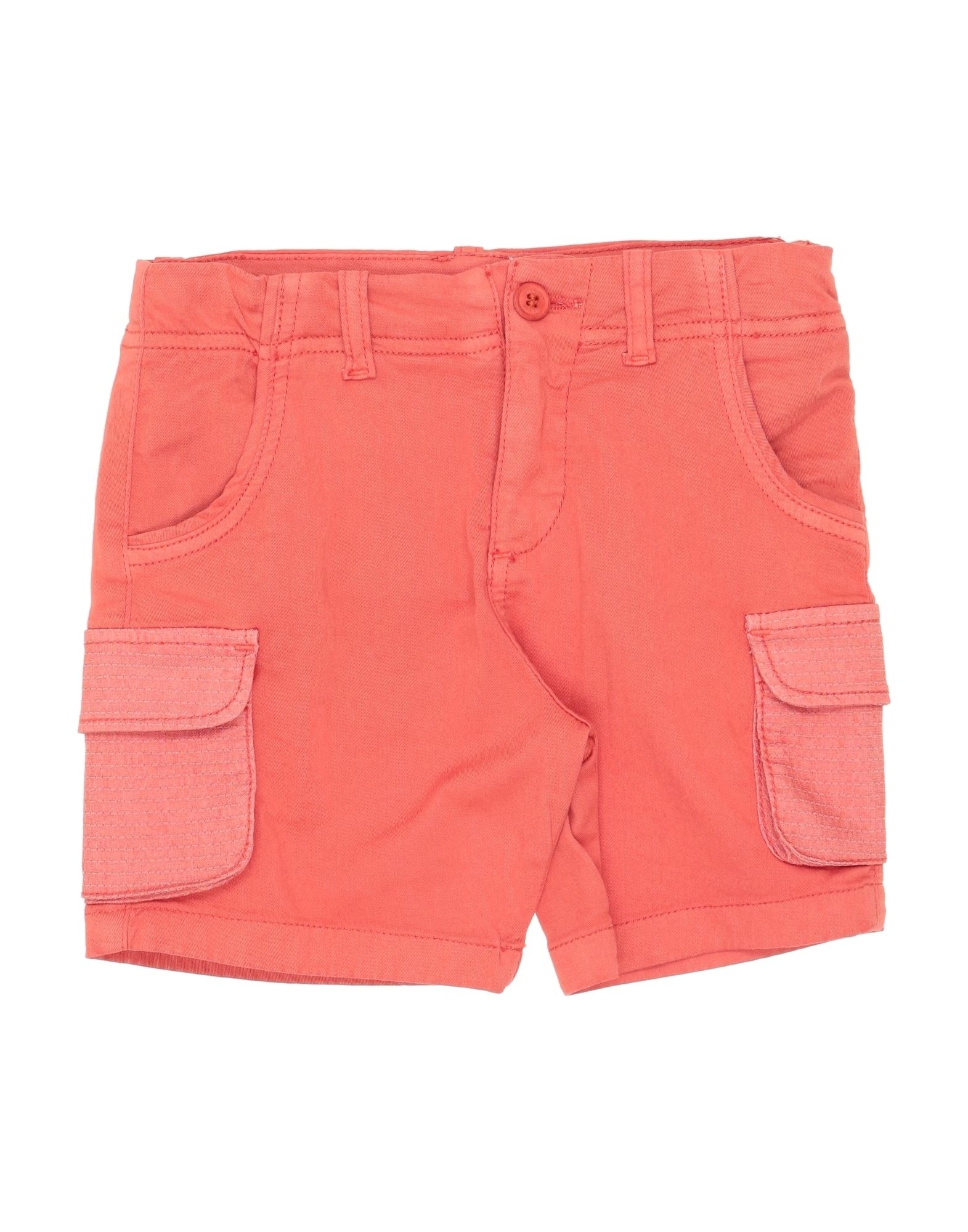 Siviglia Kids'  Toddler Boy Shorts & Bermuda Shorts Orange Size 6 Cotton, Polyamide, Elastane, Polyester
