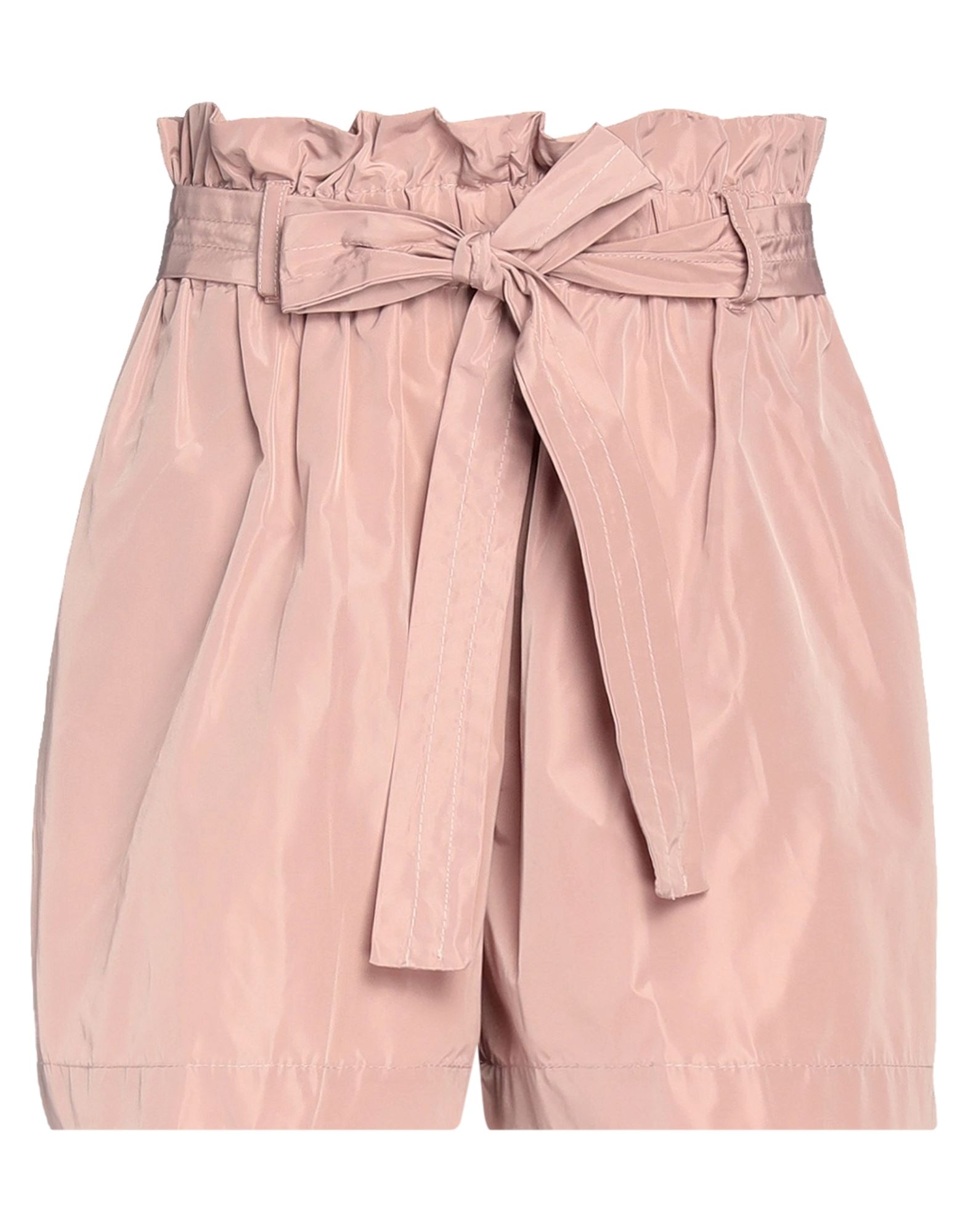 Soallure Woman Shorts & Bermuda Shorts Pastel Pink Size 8 Polyester
